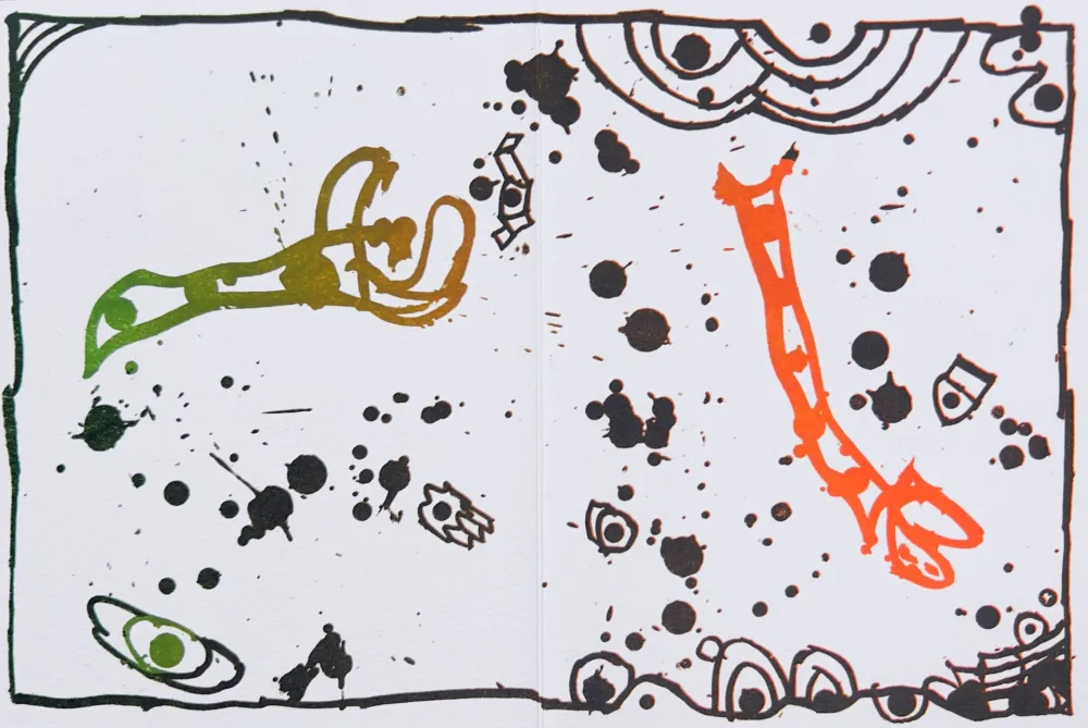 石版画 Alechinsky - Résumé