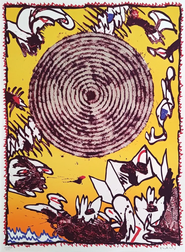 石版画 Alechinsky - Seoul