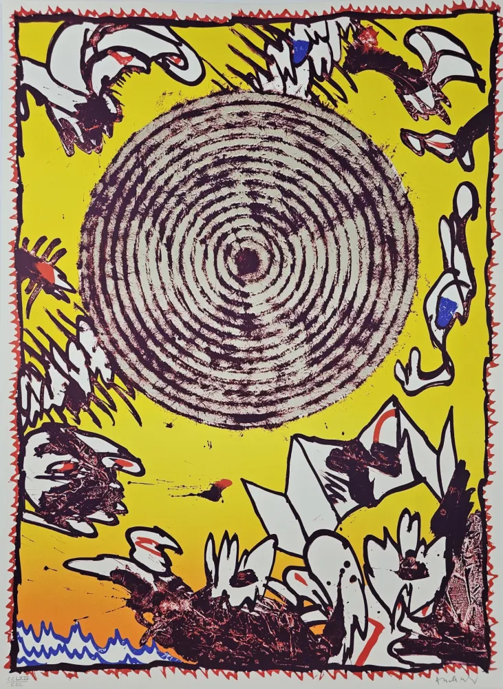 石版画 Alechinsky - Seoul