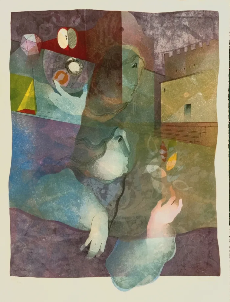 丝网印刷 Alvar - LES FADES DE BENDORMIENES