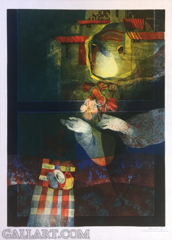 油毡版画 Alvar - UNKNOWN TITLE