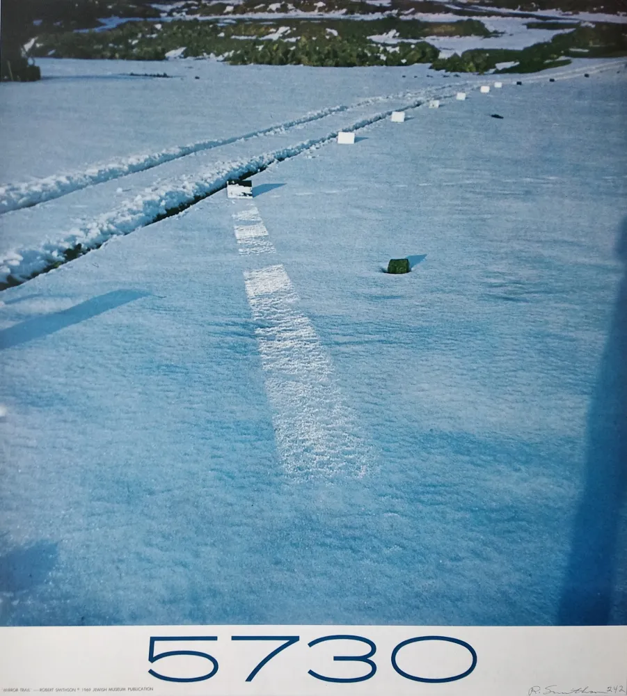 胶版印刷 Anonyme - Smithson, Robert.  „5730“. 