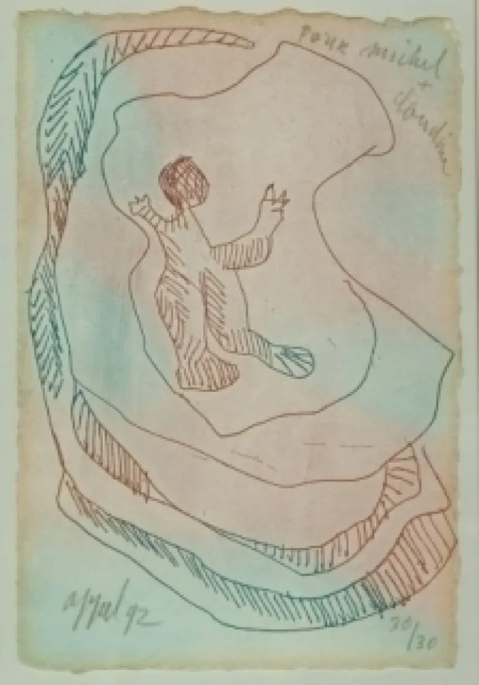 蚀刻飞尘法 Appel - Sans Titre