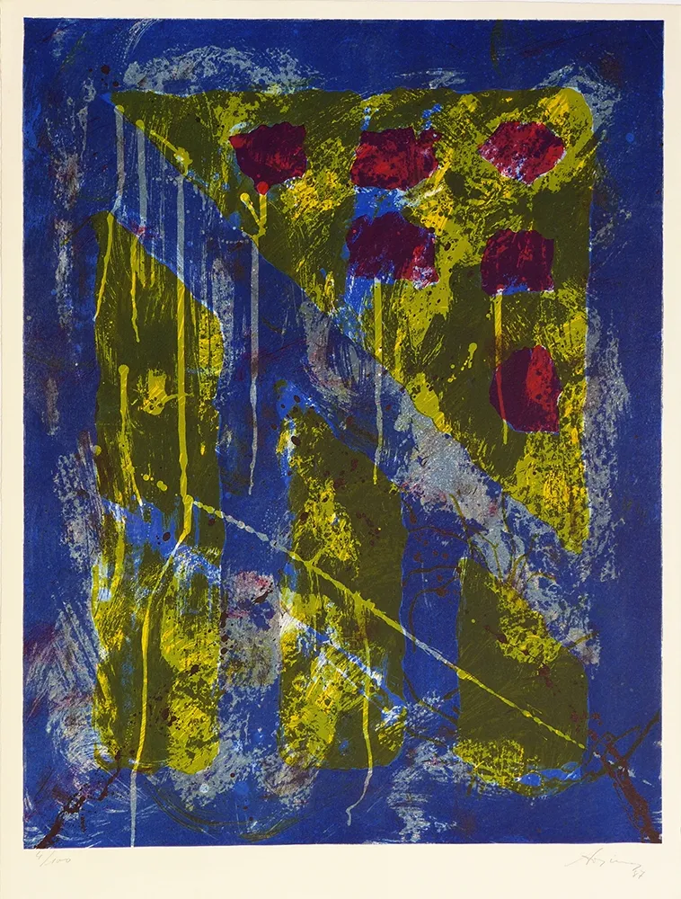 石版画 Argimon - Sin Título