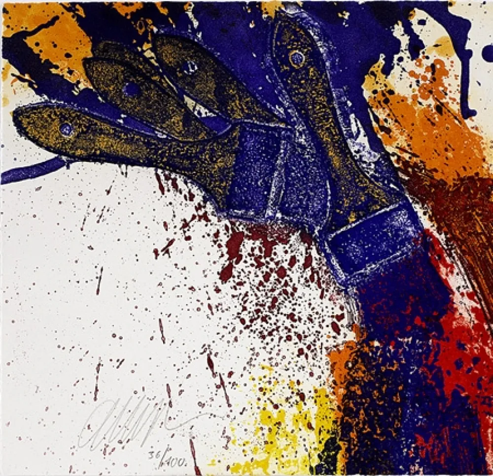 版画 Arman - Arman retrospective