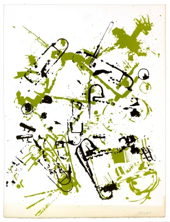 石版画 Arman - Sans titre