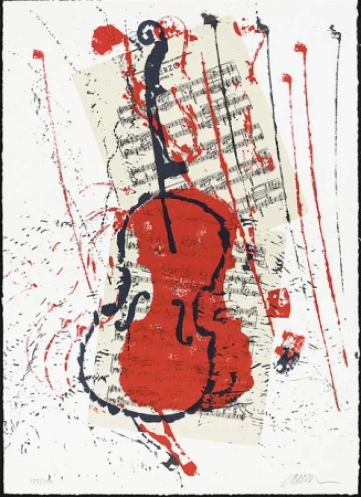 丝网印刷 Arman - Scherzo opus 31