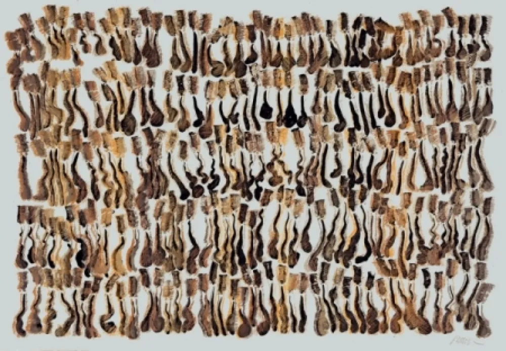 丝网印刷 Arman - Tubes de gouache