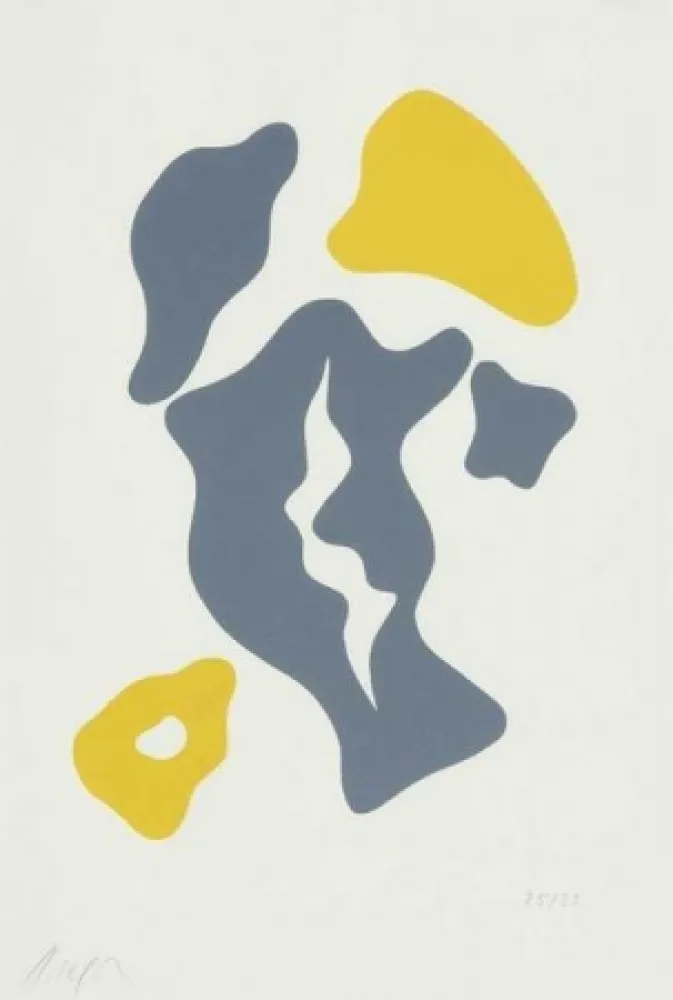 石版画 Arp - Ceuillette