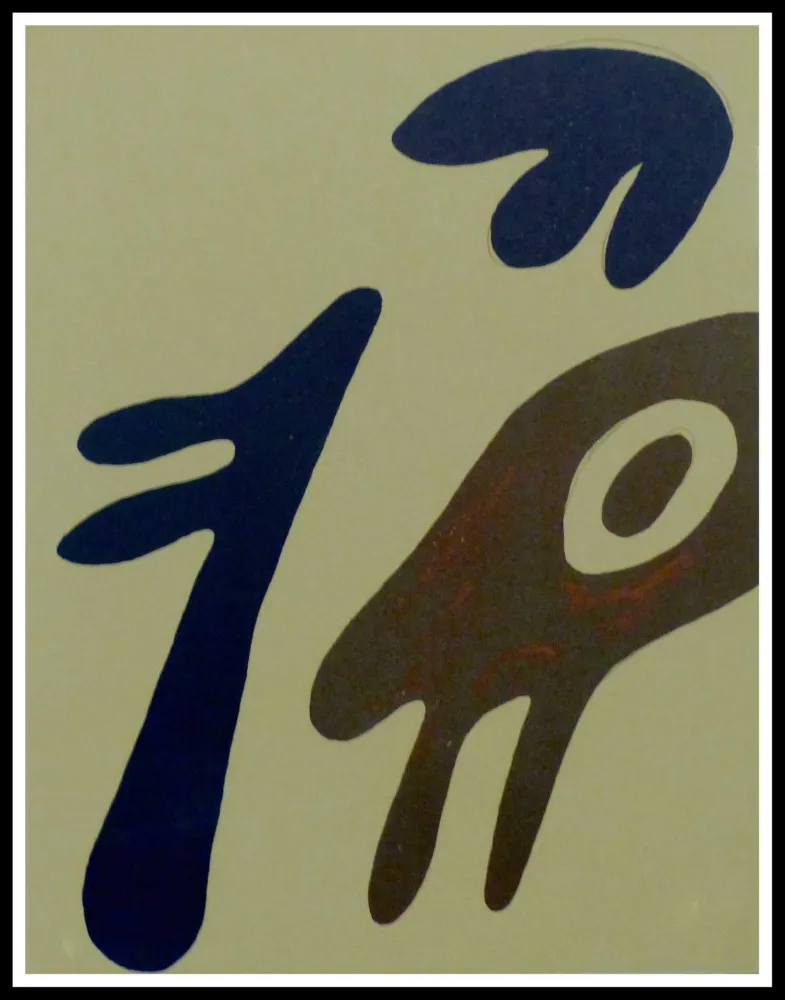 石版画 Arp - COMPOSITION 