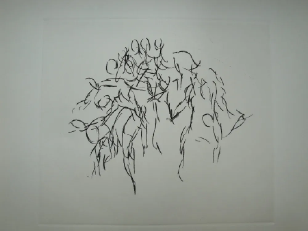 版画 Arp - I, RUE GABRIELLE. 