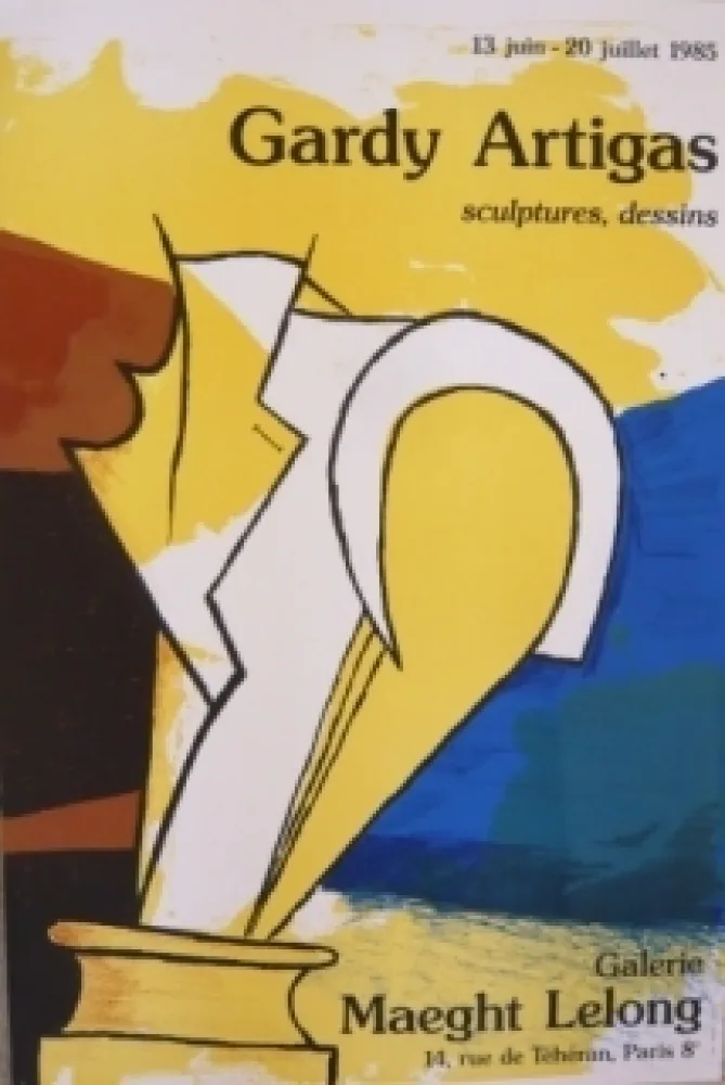 海报 Artigas - Affiche exposition galerie Maeght Lelong