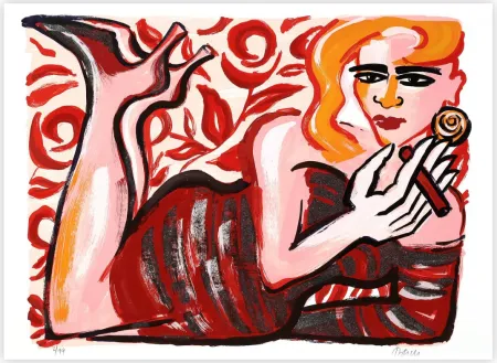 丝网印刷 Bach - Fumando Espero