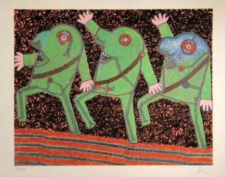 蚀刻飞尘法 Baj - Parade