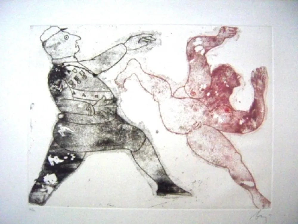 飞尘腐蚀法 Baj - Viol du General