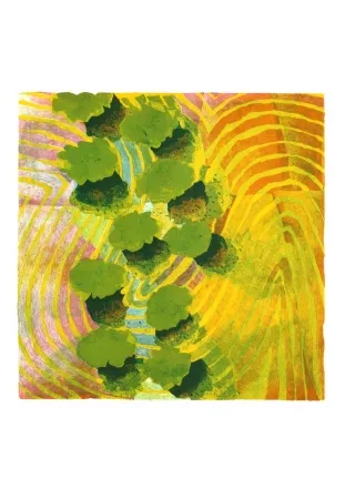 石版画 Balas - Le quatrième enclos