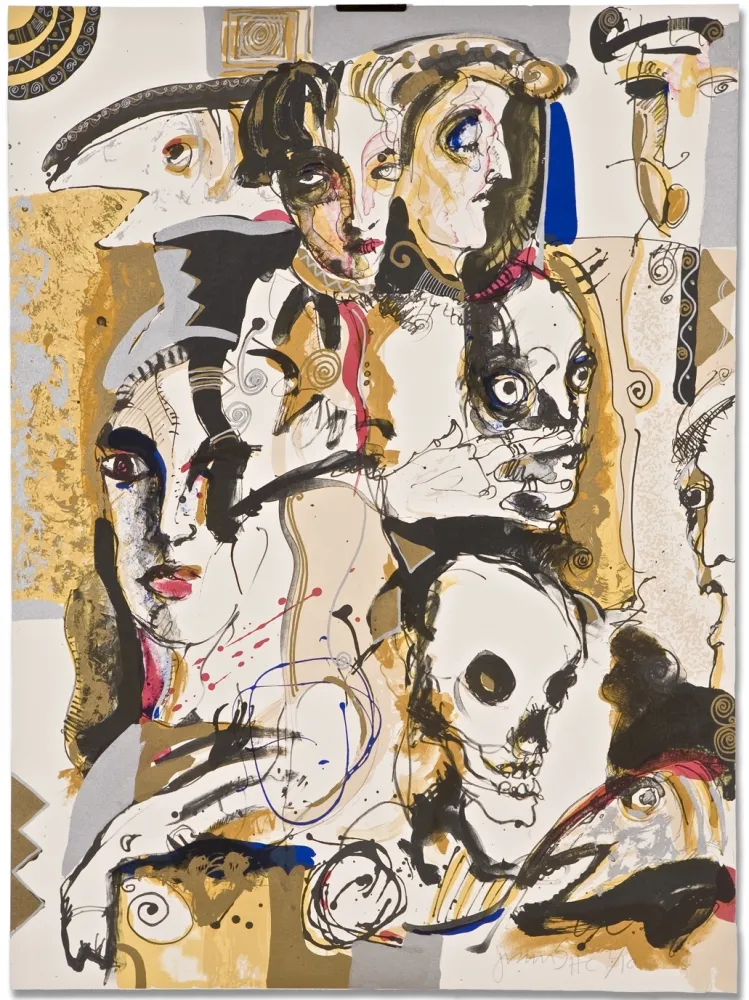 石版画 Barbera - Contabulacion