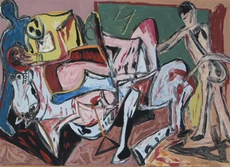 丝网印刷 Barjola  - Tauromaquia