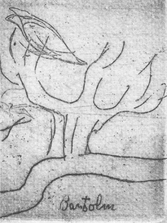 版画 Bartolini - Senza titolo