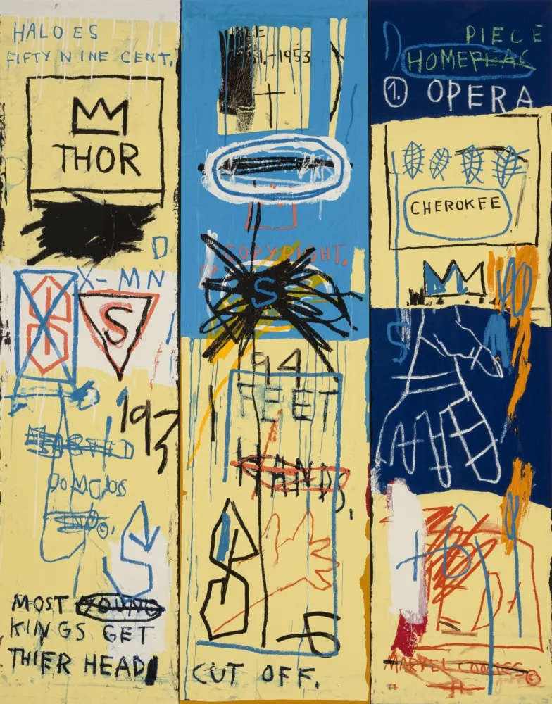丝网印刷 Basquiat - Charles the First