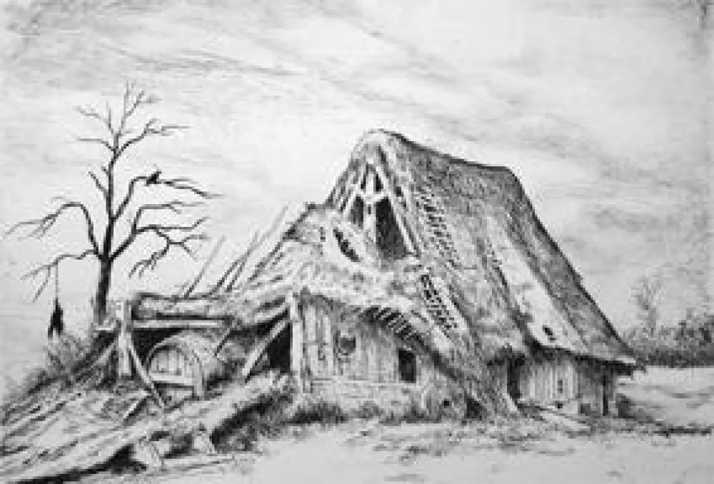 版画 Bazire - Dix paysages gravés a l'eau-forte