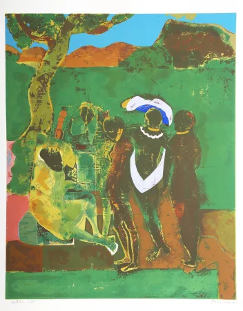 丝网印刷 Bearden - Prologue to Troy