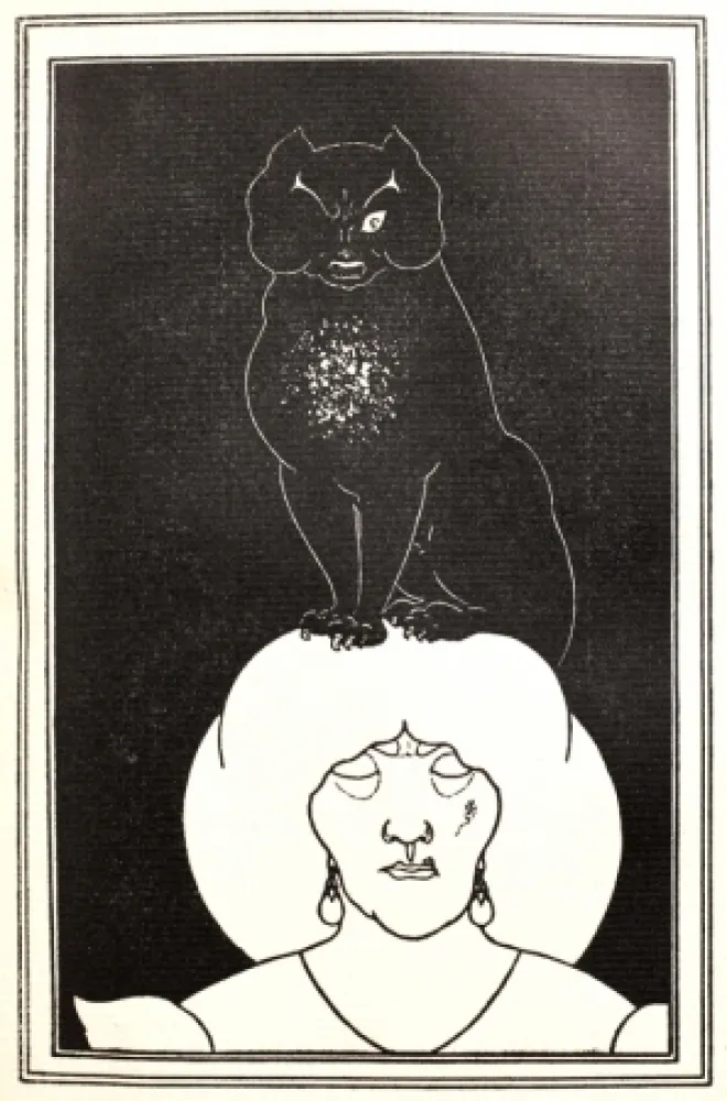 凸版印刷 Beardsley - The black Cat