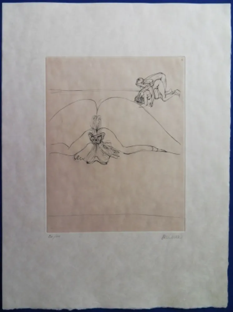 版画 Bellmer - Le corps s'offre