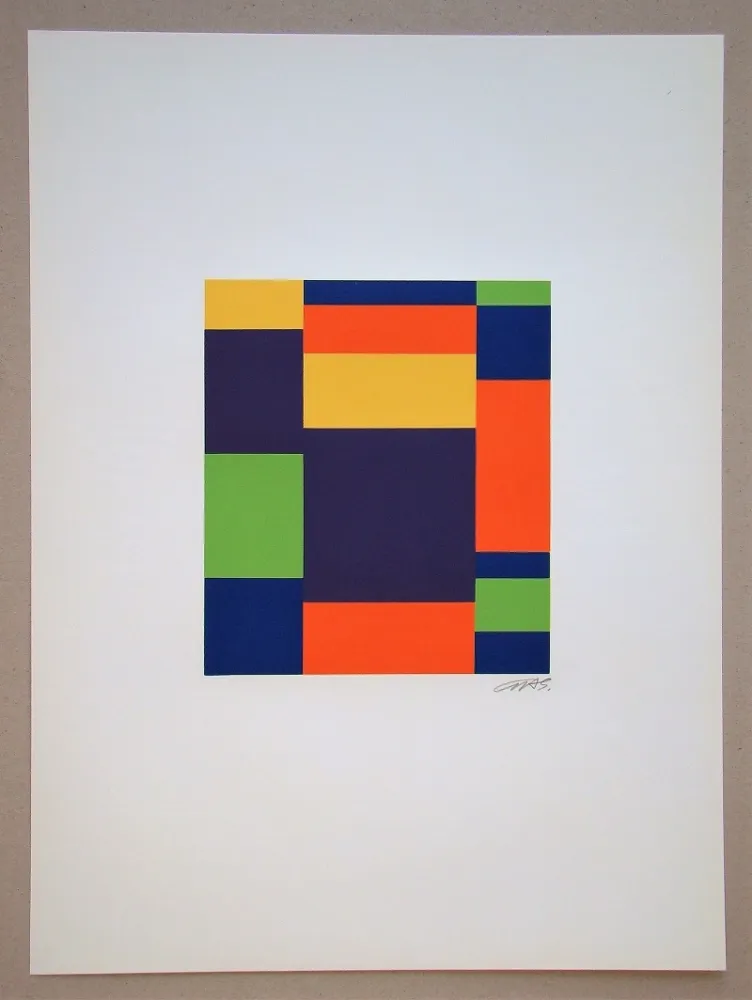 丝网印刷 Béöthy Steiner - Composition