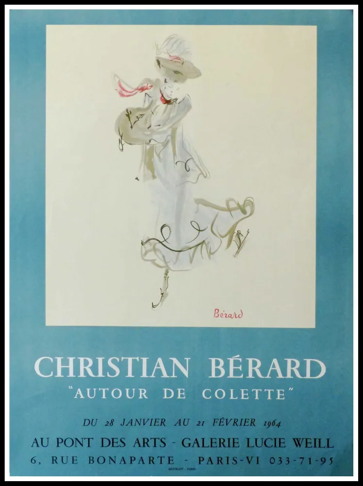 海报 Berard - GALERIE LUCIE WEILL - ATOUR DE COLETTE