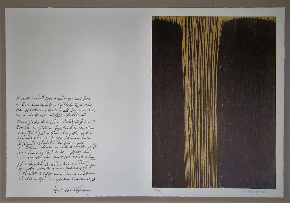 木刻 Bergman - Sans titre