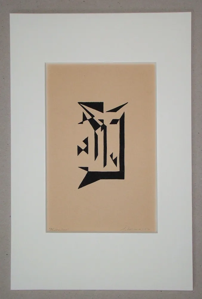 木刻 Bertrand - Cloisonnement