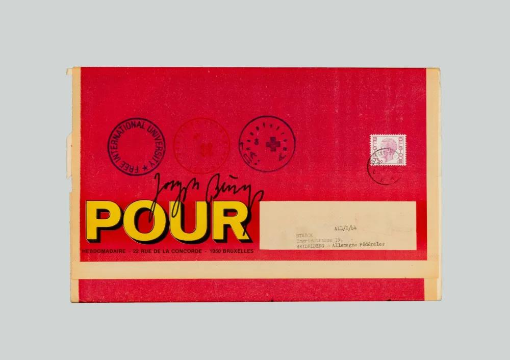 胶版印刷 Beuys - POUR