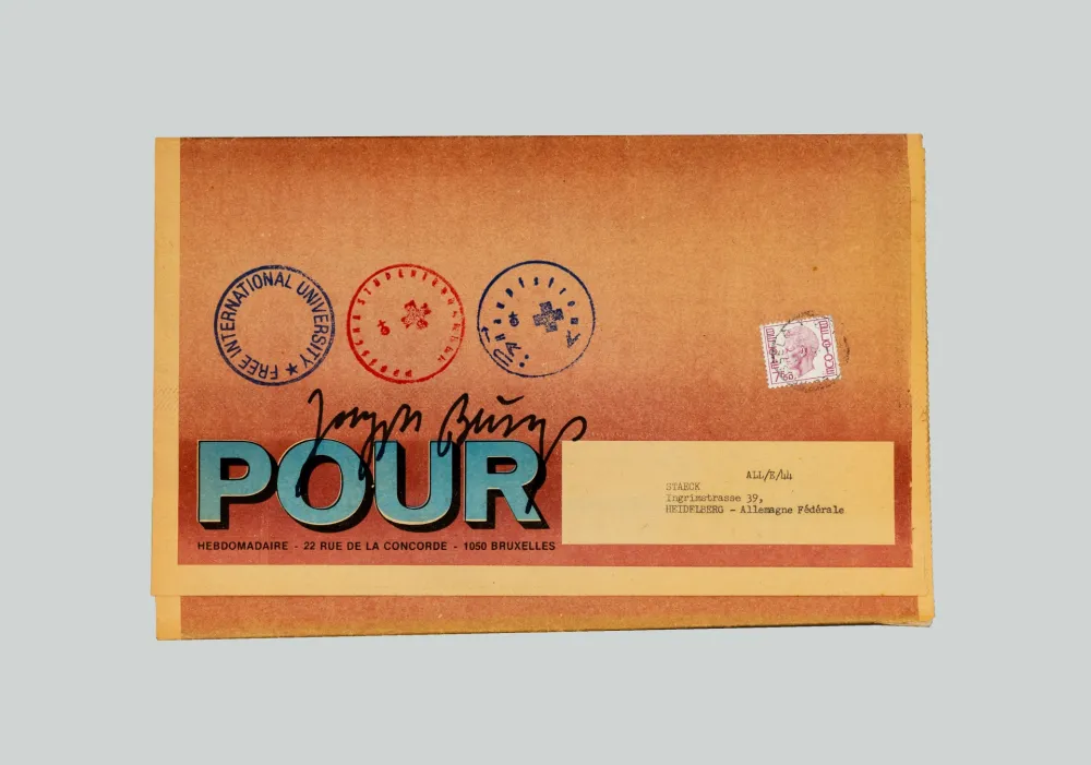 胶版印刷 Beuys - POUR