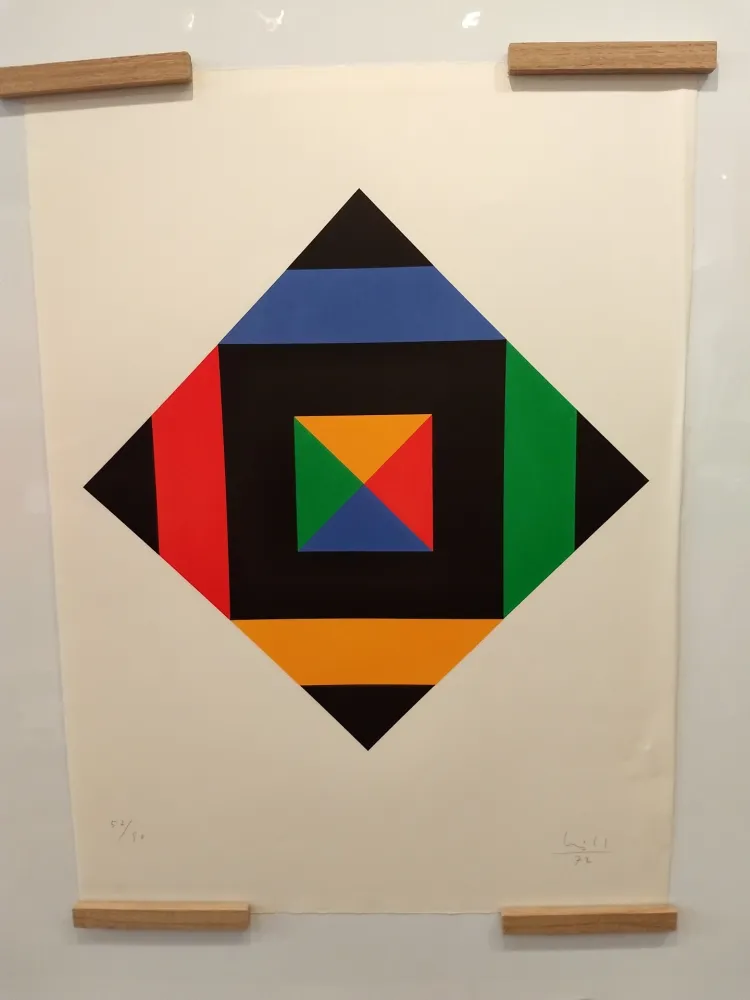 石版画 Bill - Hommage a Picasso