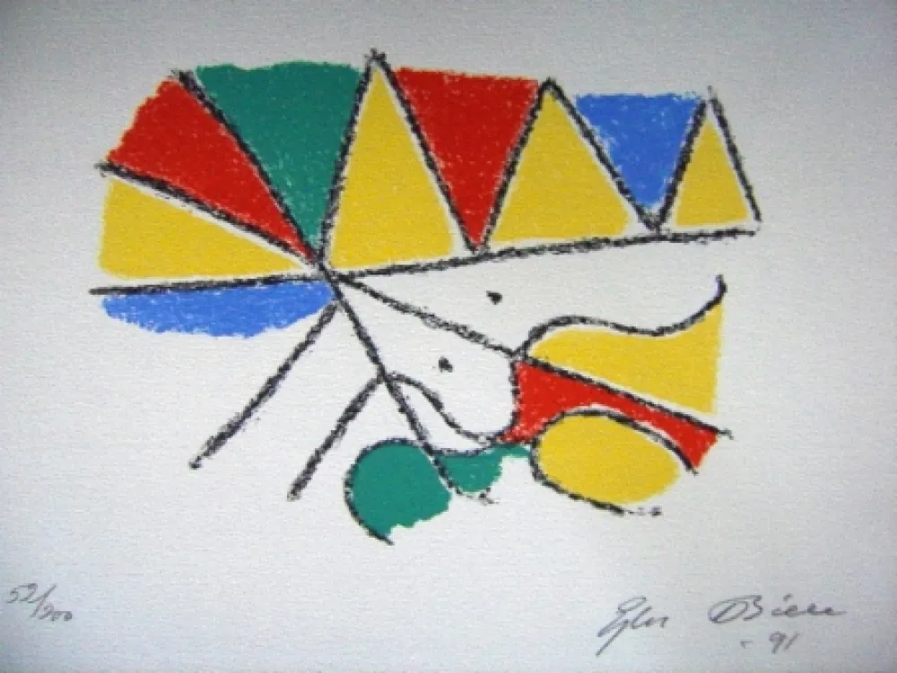 石版画 Bille - M 115