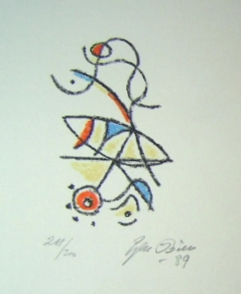 石版画 Bille - M 86