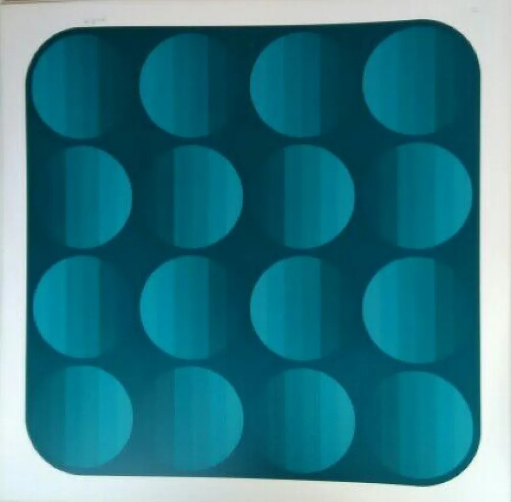 石版画 Bird - Tribute to Vasarely 4