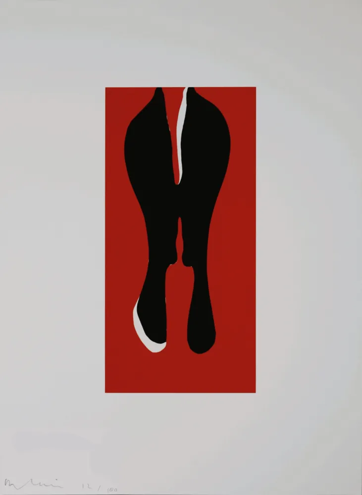 石版画 Blais - Composition, 1995 - Hand-signed!