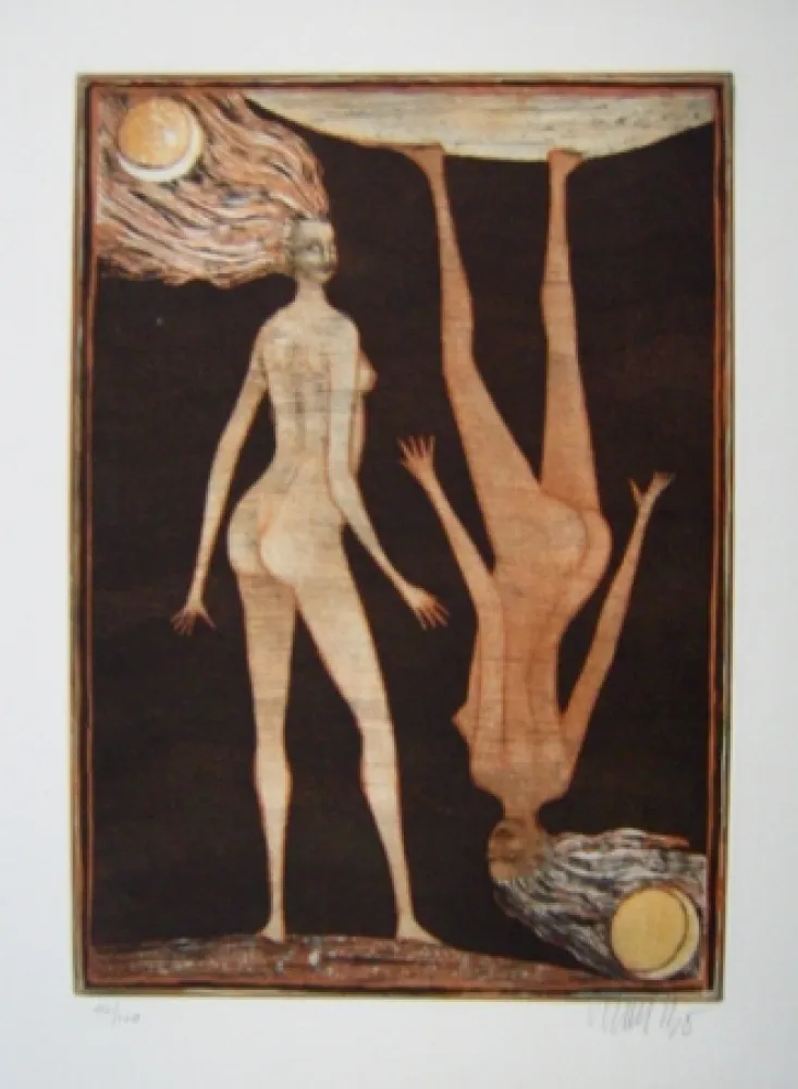 蚀刻版画 Bo - Kaellingedigte 1 