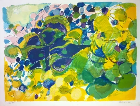 石版画 Bolin - Composition 2