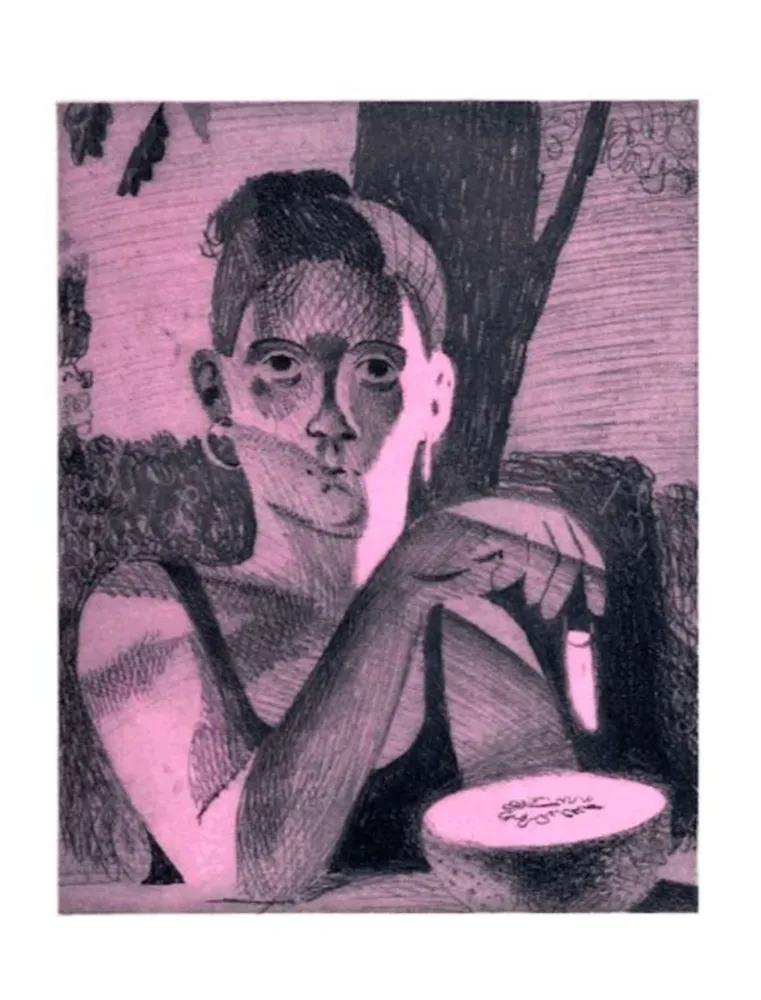 版画 Bollinger - Untitled (Melon Light)