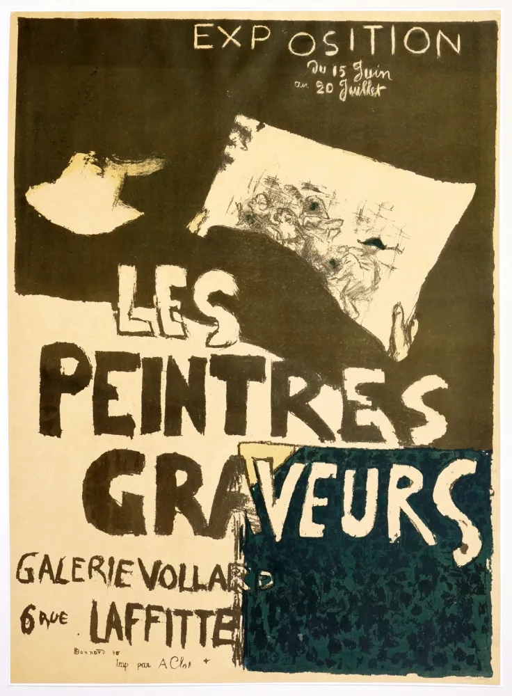 石版画 Bonnard - Les peintres graveurs