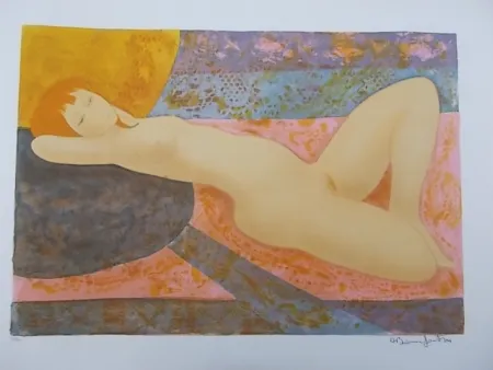 石版画 Bonnefoit - La bôhème de mon coeur