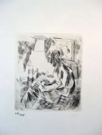 蚀刻版画 Bores - Carpeta