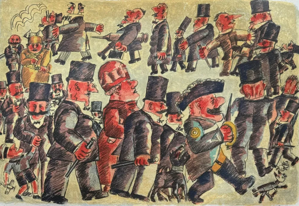 丝网印刷 Borghese - Le professioni