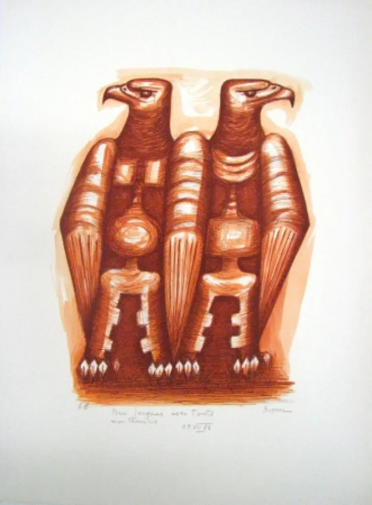 石版画 Boyan - Untitled