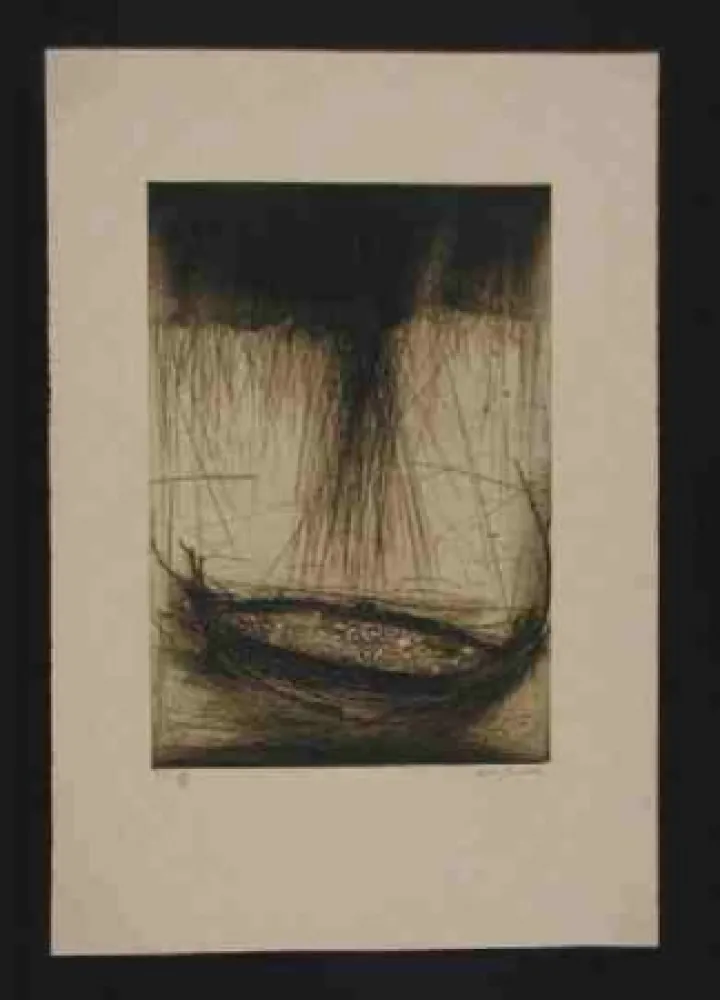 版画 Bracchitta - Sans titre