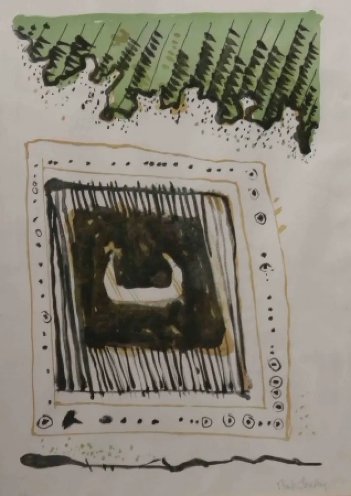 石版画 Bradley - SENZA TITOLO