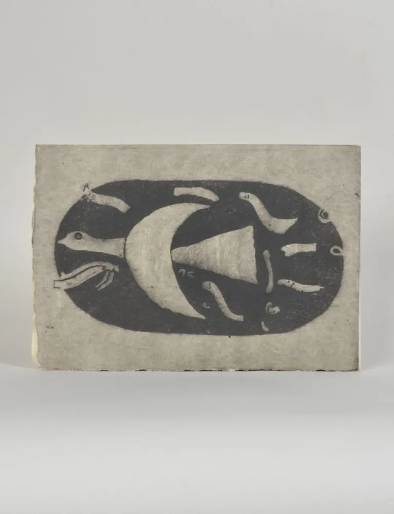 版画 Braque - Chants de Milarepa